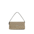 Gucci Brown Fabric Handbag Gucci