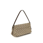 Gucci Brown Fabric Handbag Gucci