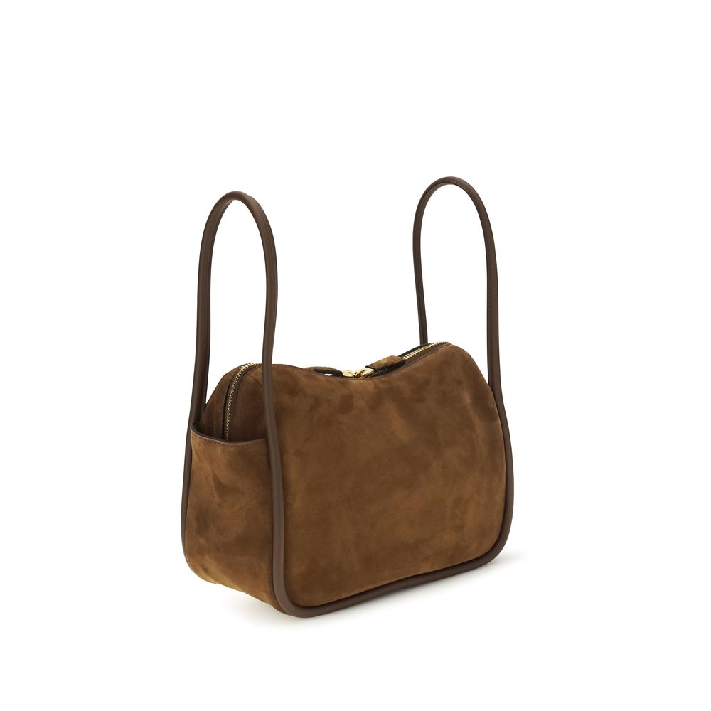 Prada Brown Calf Leather Bos Taurus Handbag Prada