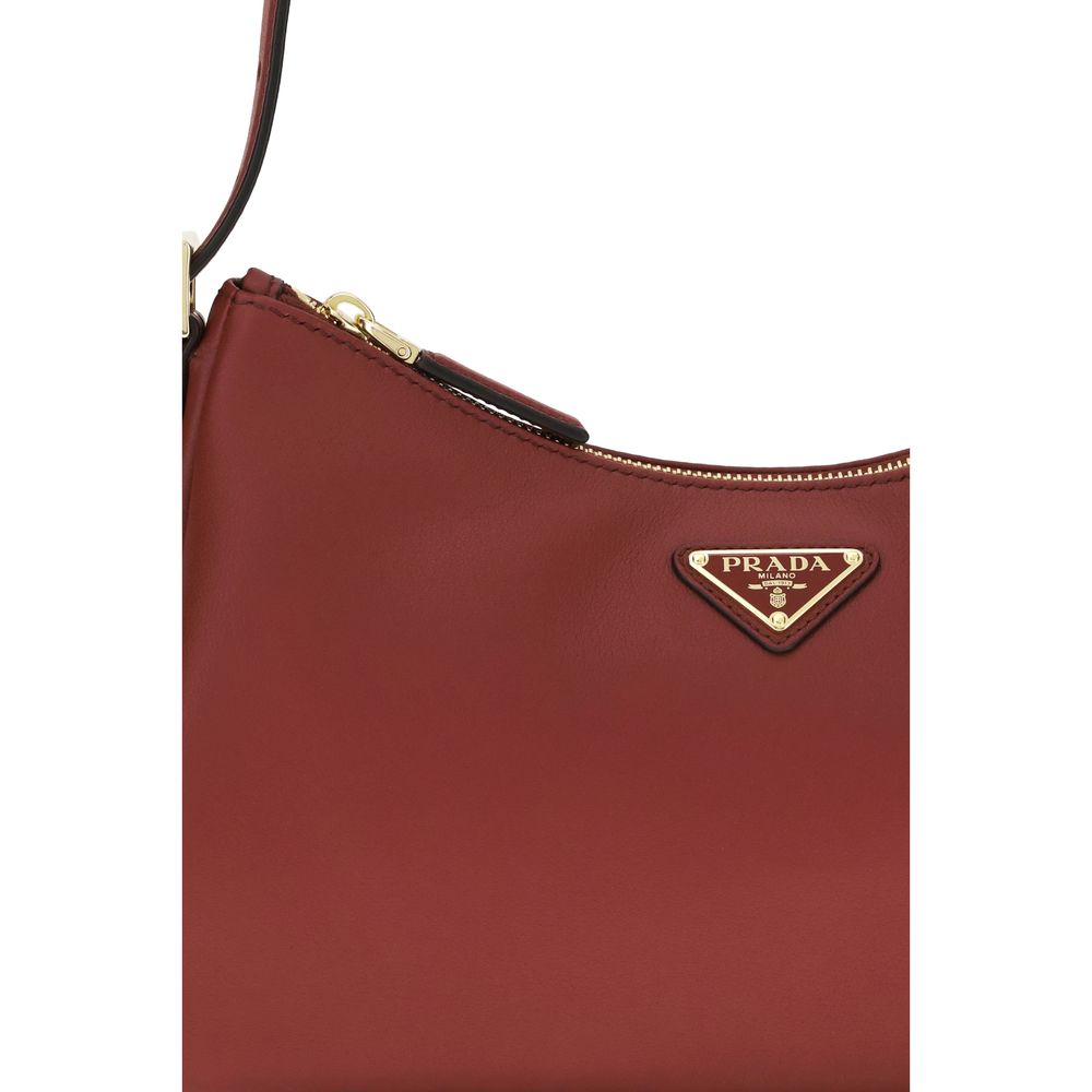 Prada Multicolor Calf Leather Bos Taurus Shoulder Bag Prada