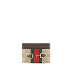 Gucci Beige Fabric Wallet Gucci