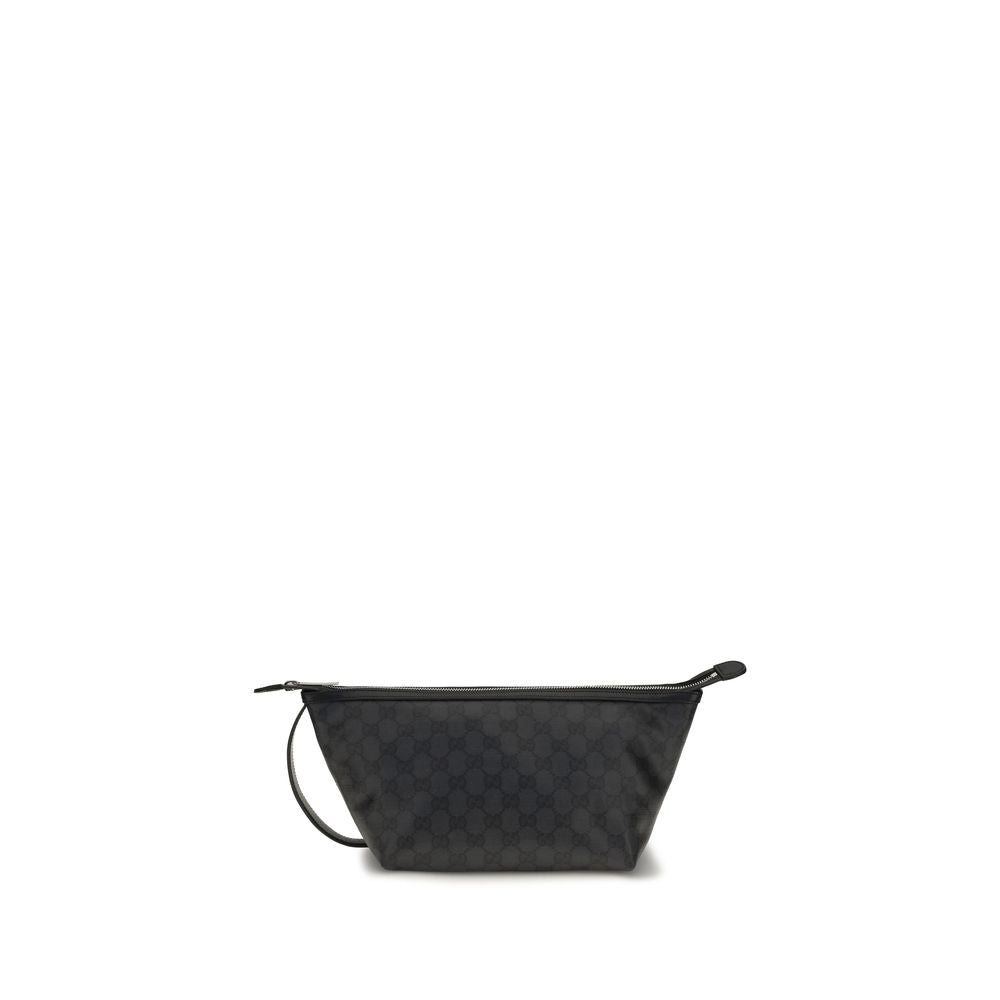 Gucci Black Fabric Clutch Bag Gucci