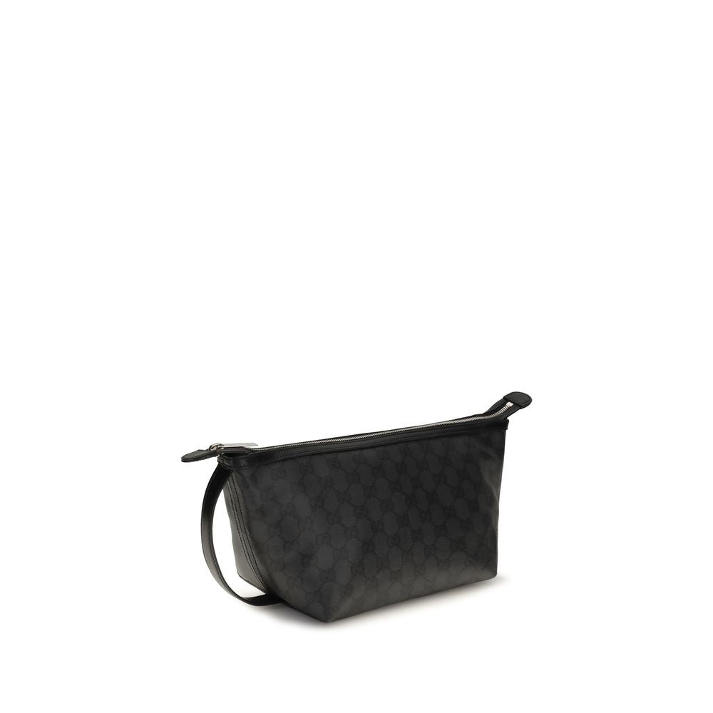 Gucci Black Fabric Clutch Bag Gucci