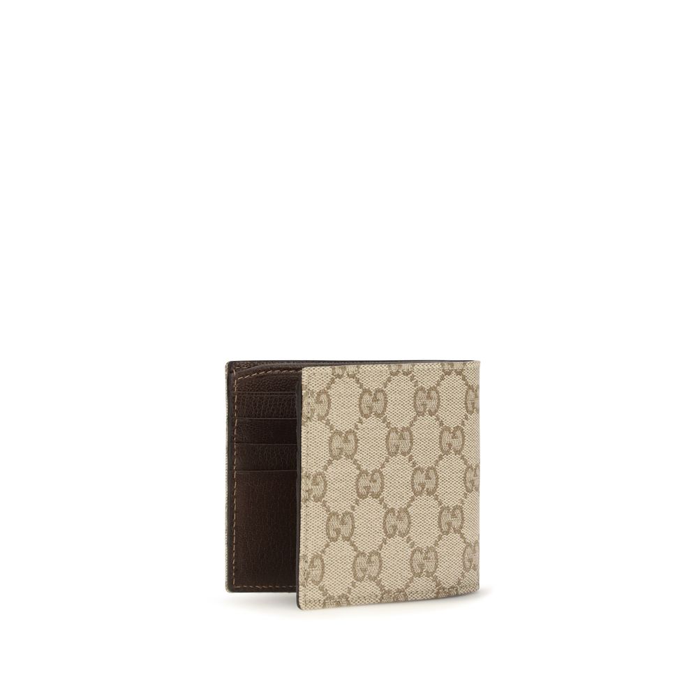 Gucci Beige Fabric Wallet Gucci