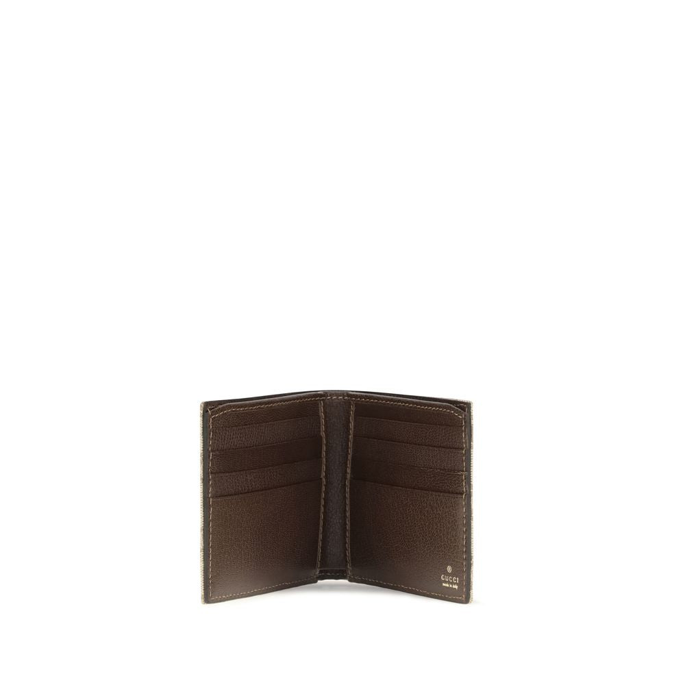 Gucci Beige Fabric Wallet Gucci