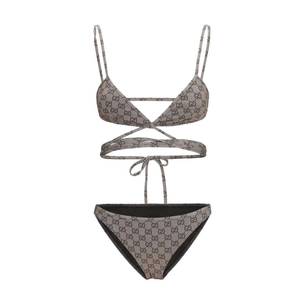 Gucci Beige Polyester Bikini Gucci