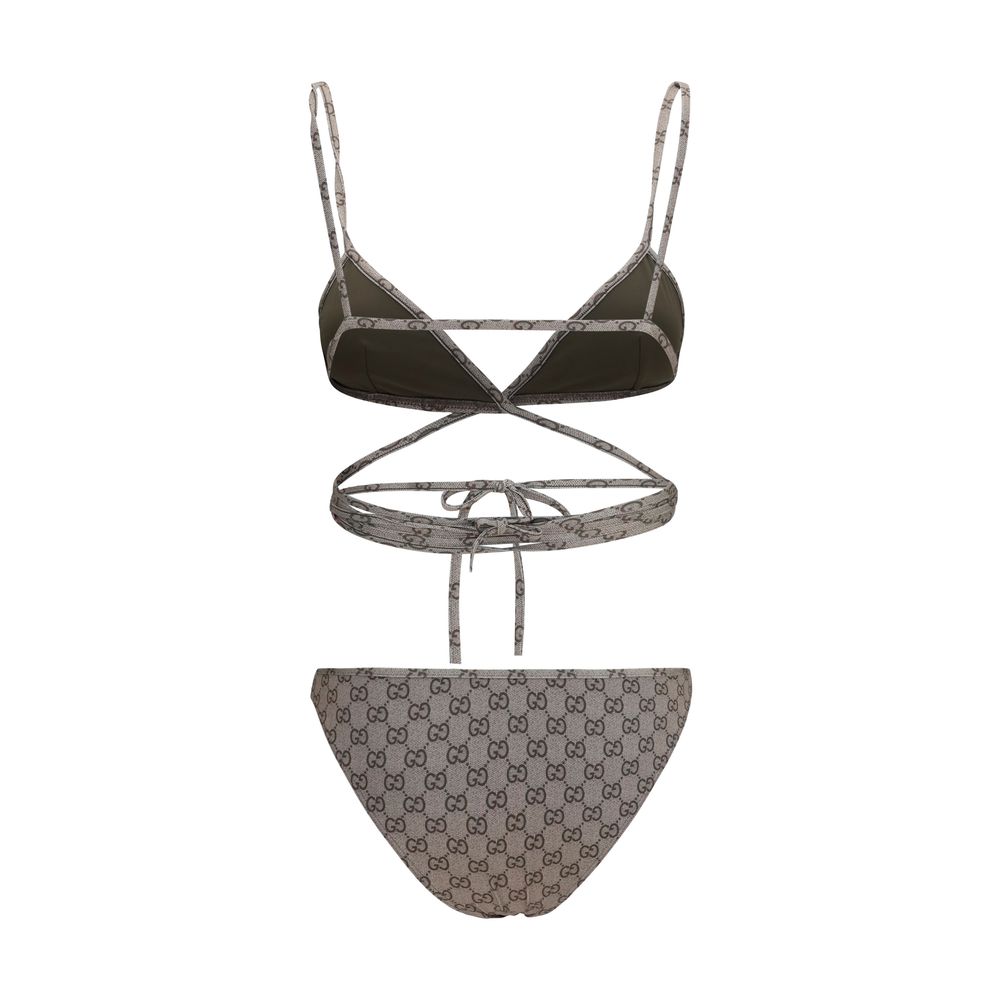 Gucci Beige Polyester Bikini Gucci