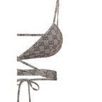 Gucci Beige Polyester Bikini Gucci