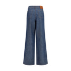 Fendi Blue Cotton Jeans Denim Fendi