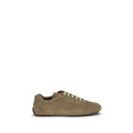 Prada Brown Calf Leather Bos Taurus Athletic Sneakers Prada