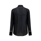 Gucci Black Silk Dress Shirt Gucci