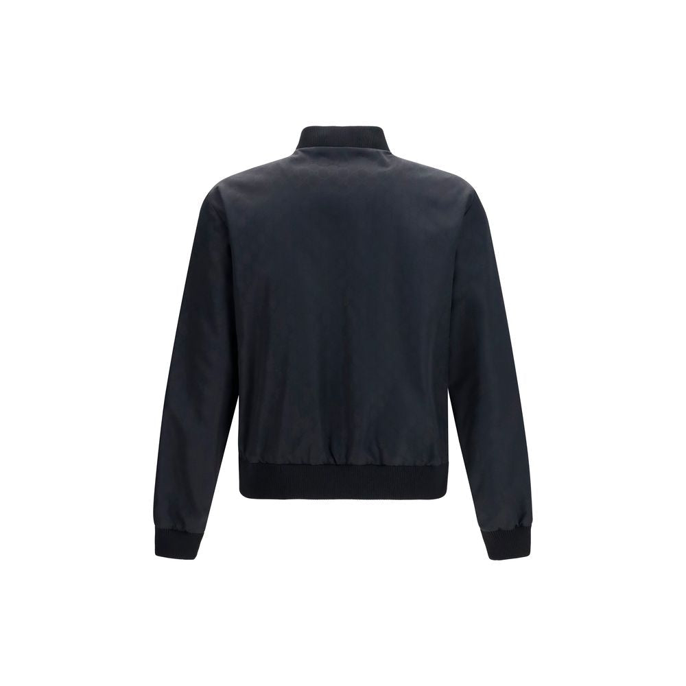 Gucci Black Polyamide Bomber Gucci