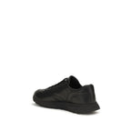 Prada Black Polyester Athletic Sneakers Prada