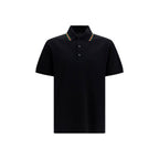 Gucci Black Cotton Polo Shirt Gucci