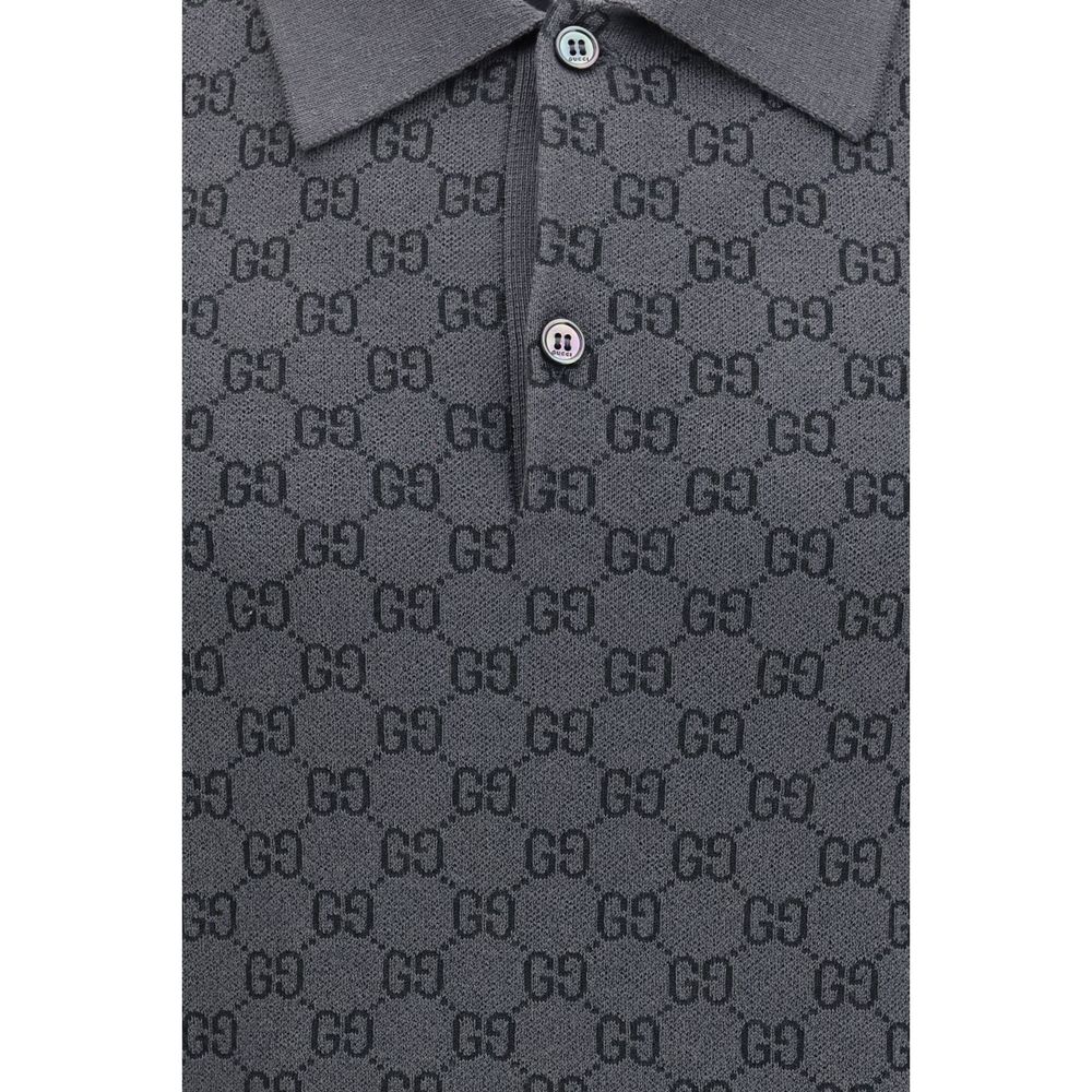 Gucci Gray Lamb Ovis Aries Aries Polo Shirt Gucci