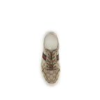 Gucci Beige Fabric Athletic Sneakers Gucci