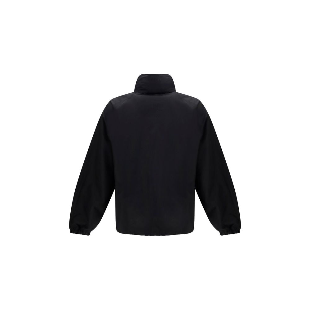 Gucci Black Cotton Full-Length Jacket Gucci