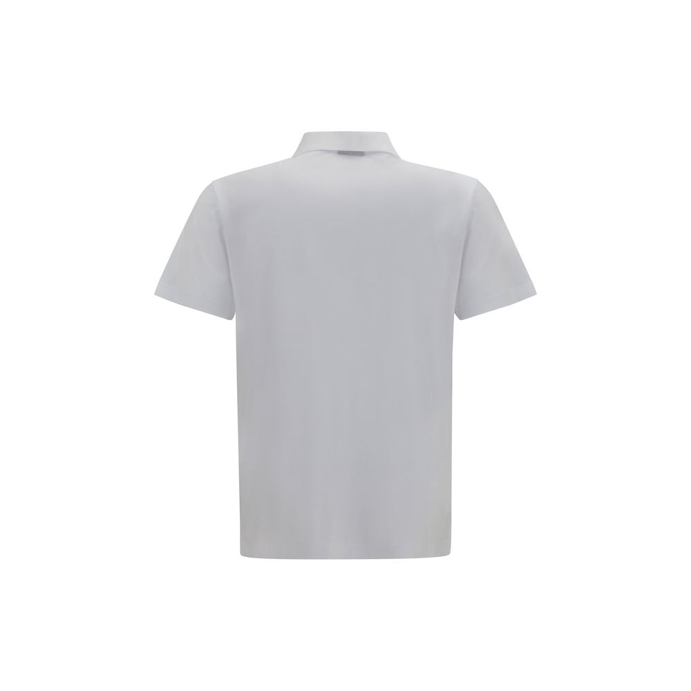 Gucci White Cotton Polo Shirt Gucci