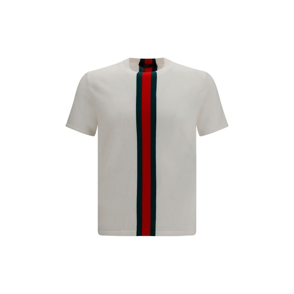 Gucci White Cotton Sweatshirt Gucci
