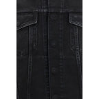 Gucci Blue Cotton Denim Jacket Gucci