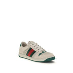 Gucci Beige Fabric Low Top Sneakers Gucci