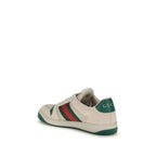 Gucci Beige Fabric Low Top Sneakers Gucci