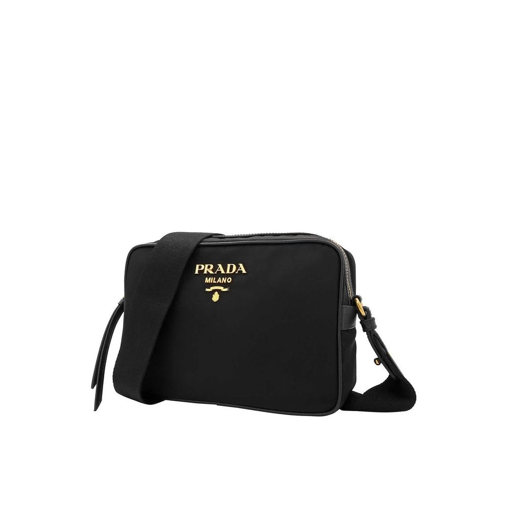 Prada Black Nylon Shoulder Bag Prada