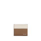 Prada Beige Calf Leather Bos Taurus Wallet Prada