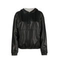 Saint Laurent Black Leather Tank Tops Saint Laurent