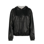 Saint Laurent Black Leather Tank Tops Saint Laurent