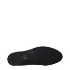 Prada Brown Leather Slip-On Loafers Prada