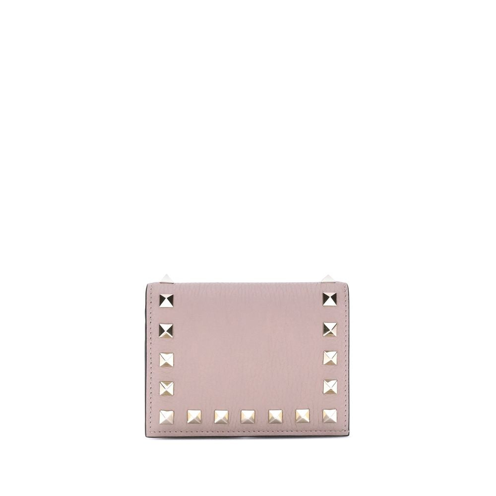 Valentino Garavani Multicolor Calf Leather Bos Taurus Wallet Valentino Garavani