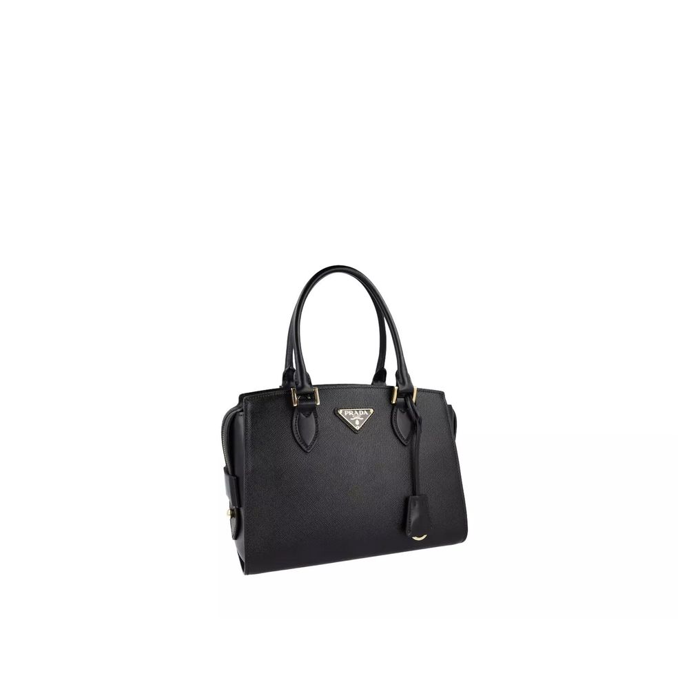 Prada Black Calfskin Handbag Prada