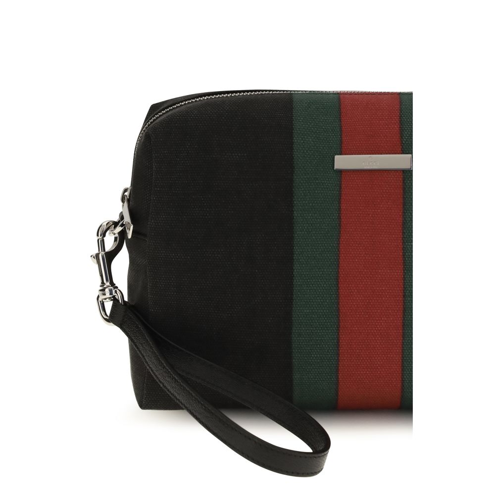 Gucci Black Fabric Shoulder Bag Gucci