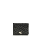 Gucci Black Lamb Ovis Aries Aries Wallet Gucci