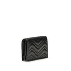 Gucci Black Lamb Ovis Aries Aries Wallet Gucci