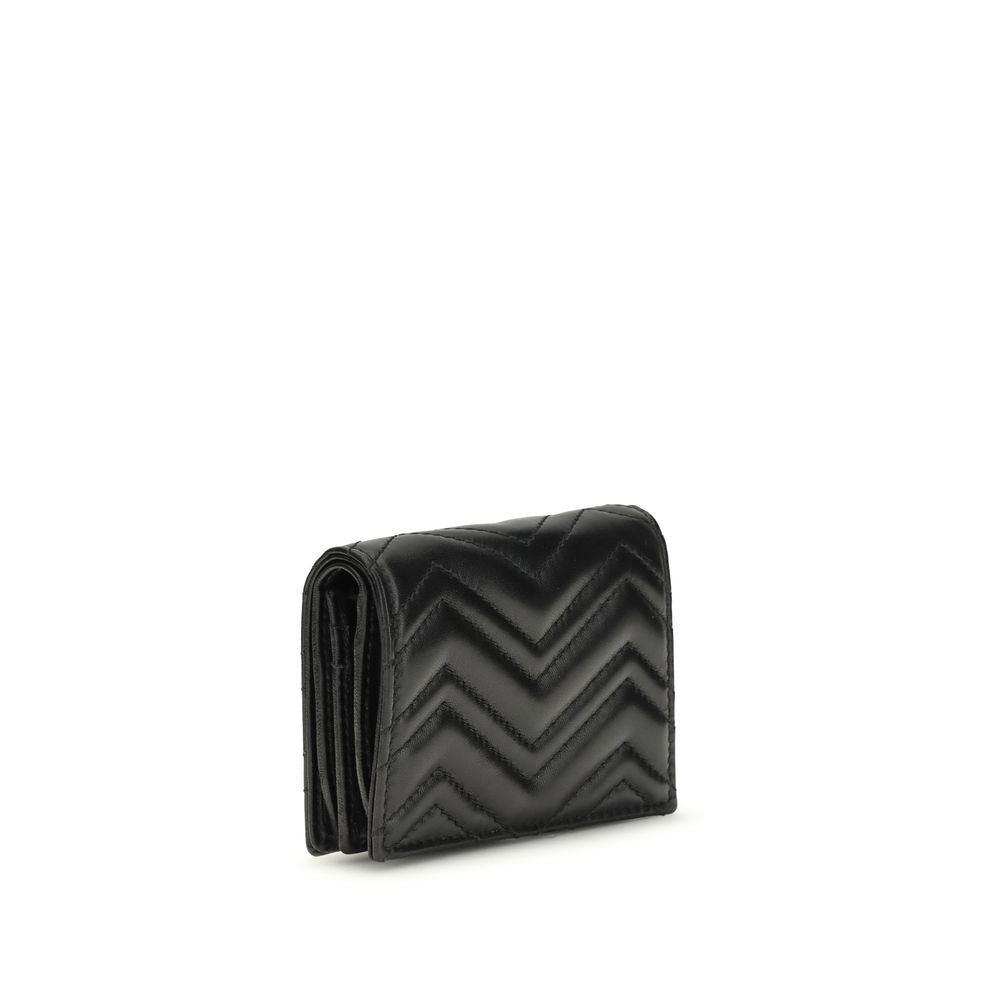 Gucci Black Lamb Ovis Aries Aries Wallet Gucci