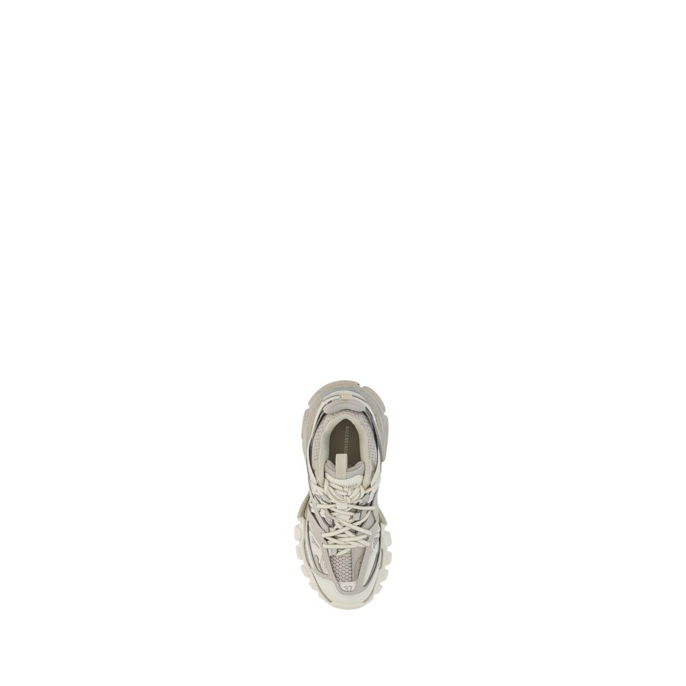 Balenciaga White Polyethylene Athletic Sneakers Balenciaga