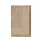 Gucci Brown Wool Oves Aries Scarf Gucci