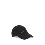 Gucci Black Cotton Cap (Baseball Hat) Gucci