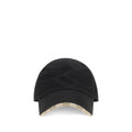Gucci Black Cotton Cap (Baseball Hat) Gucci