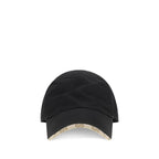 Gucci Black Cotton Cap (Baseball Hat) Gucci