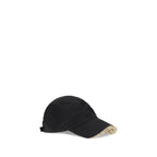 Gucci Black Cotton Cap (Baseball Hat) Gucci