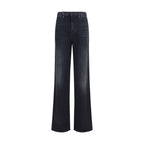 Gucci Black Cotton Straight-Leg Jeans Gucci