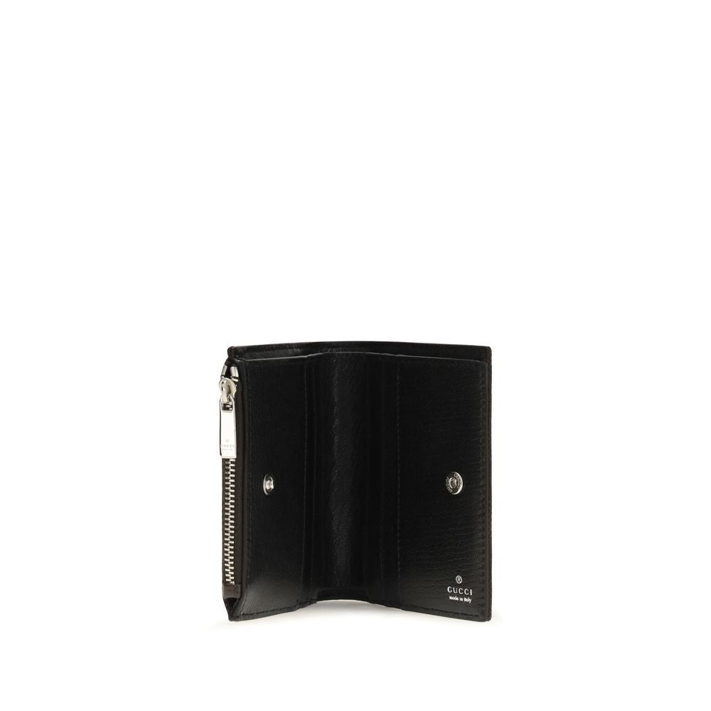 Gucci Black Fabric Wallet Gucci