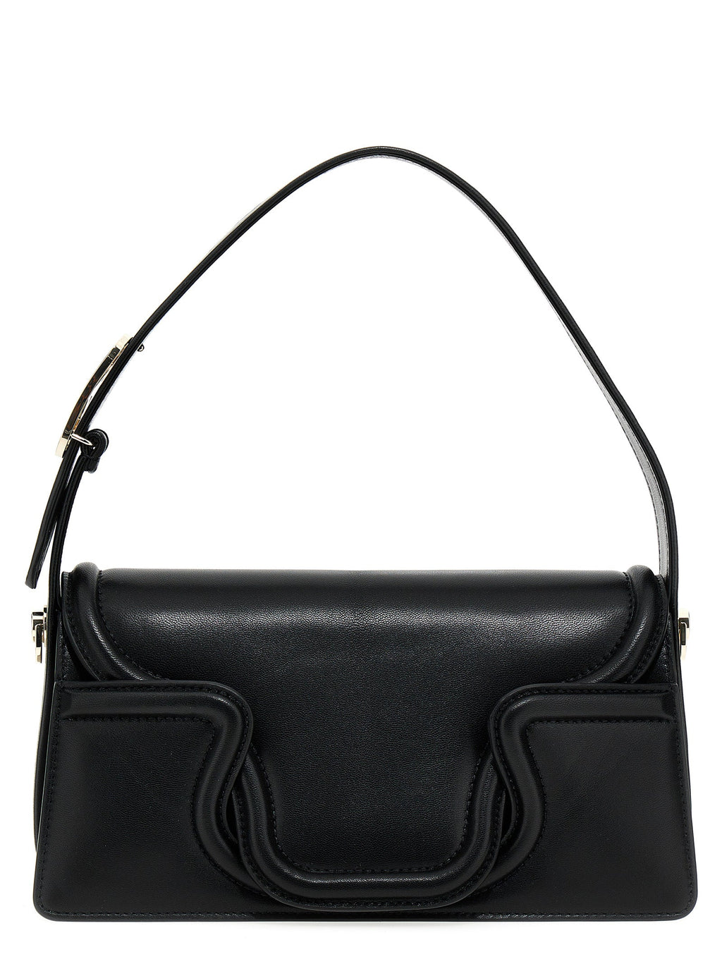 Valentino Garavani Black Leather Shoulder Bag Valentino Garavani