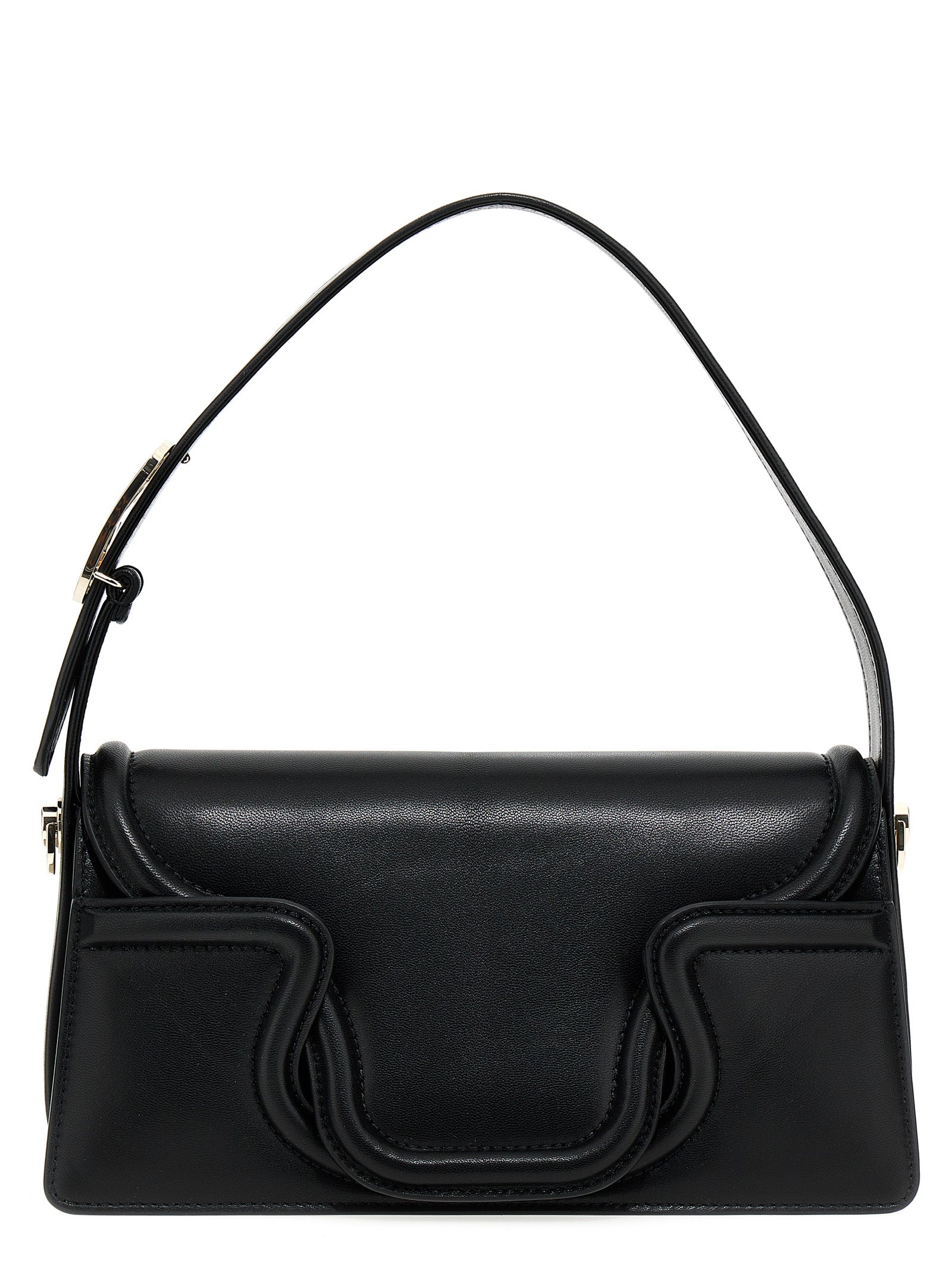 Valentino Garavani Black Leather Shoulder Bag Valentino Garavani