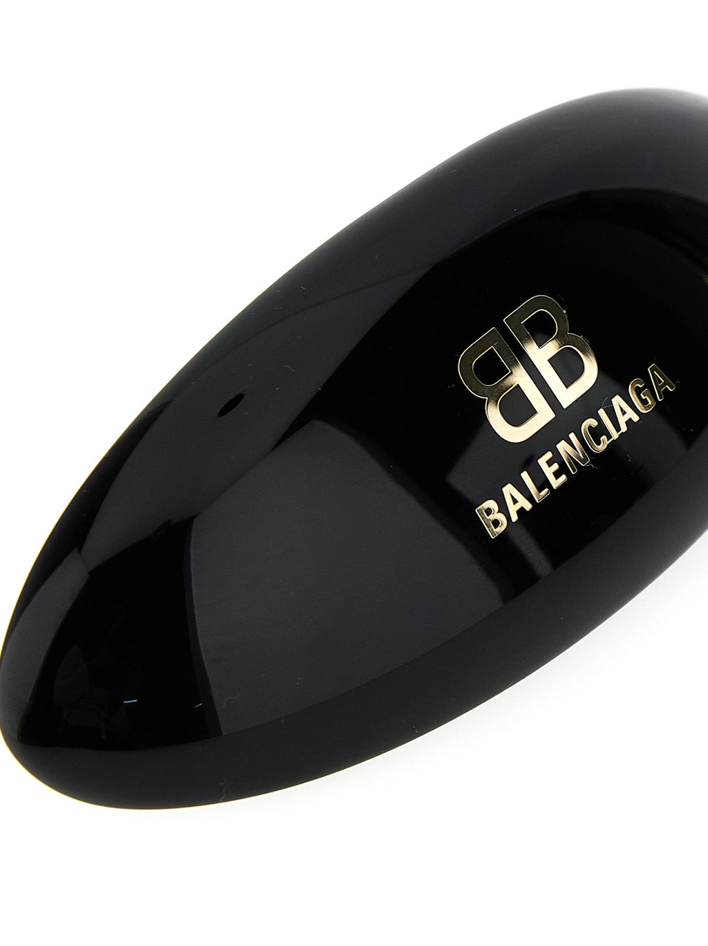 Balenciaga Black Other Fibres Hair Clip Balenciaga