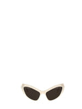 Balenciaga White Nylon Sunglasses Balenciaga