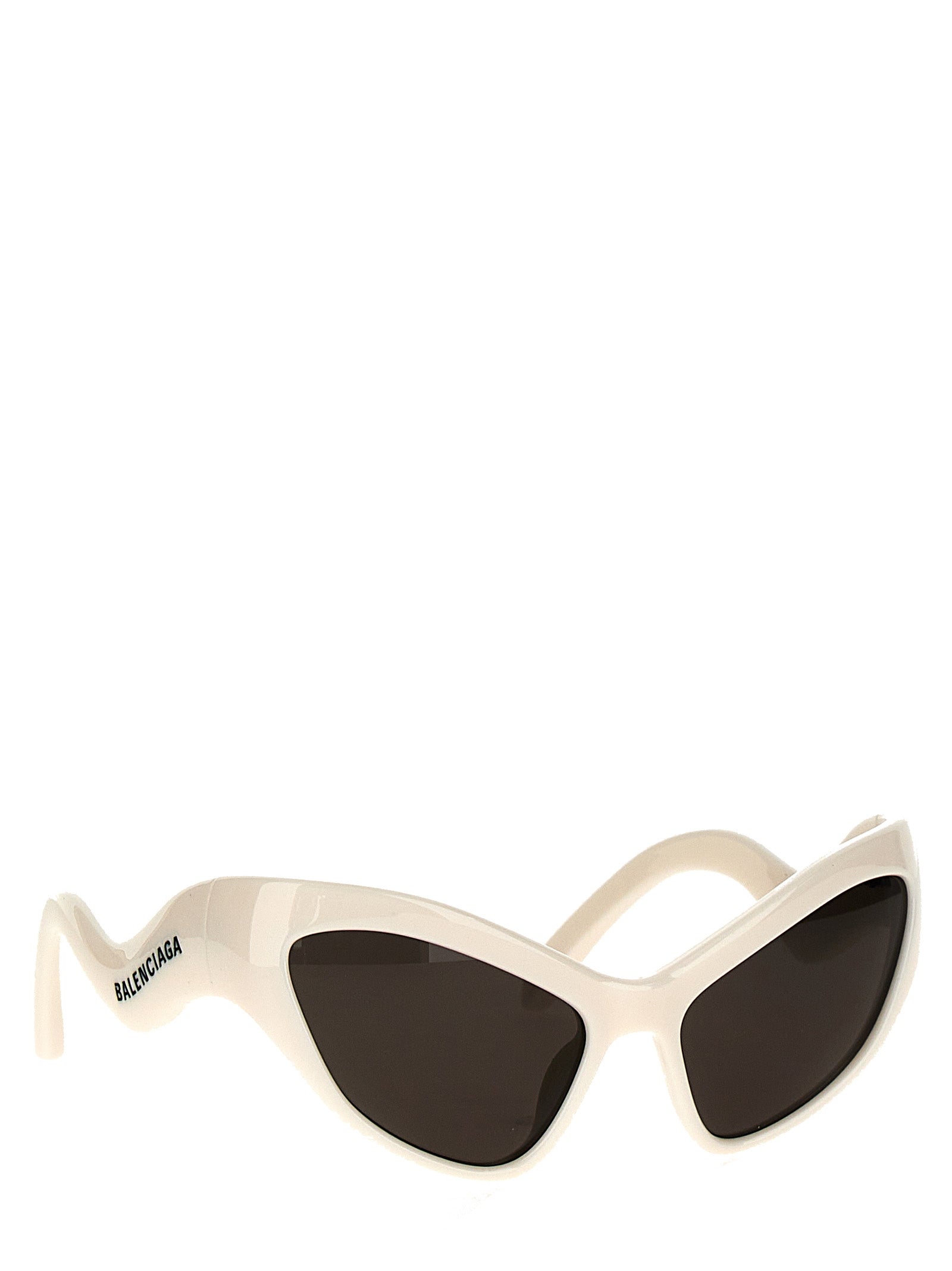 Balenciaga White Nylon Sunglasses Balenciaga